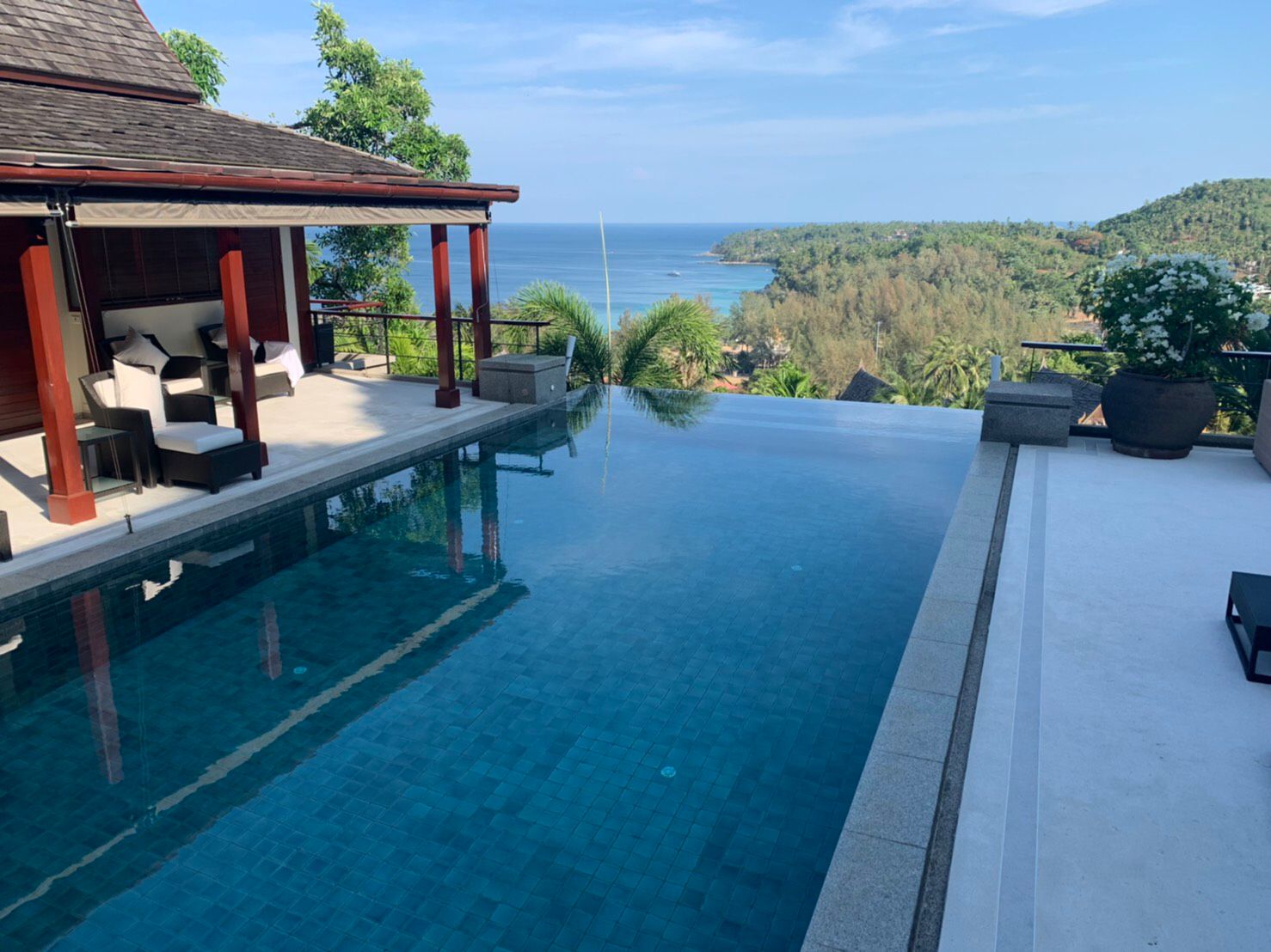 Ocean View Hilltops 6 Bedrooms Private Pool Villa in Surin