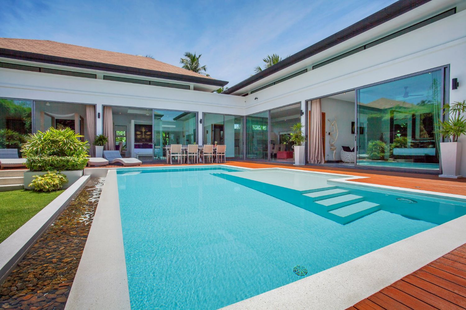 MODERN STYLE PRIVATE POOL VILLA FOR SALE IN RAWAI