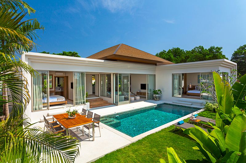 Brand New Modern Private Pool Villa by the Lush Tropical Gardens in Pasak, Cherng Talay