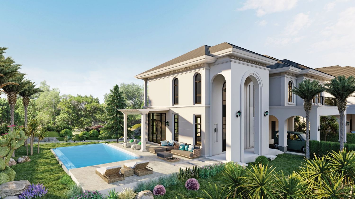 THE ELEGANT POOL VILLA BY THE NATURE FOR SALES
