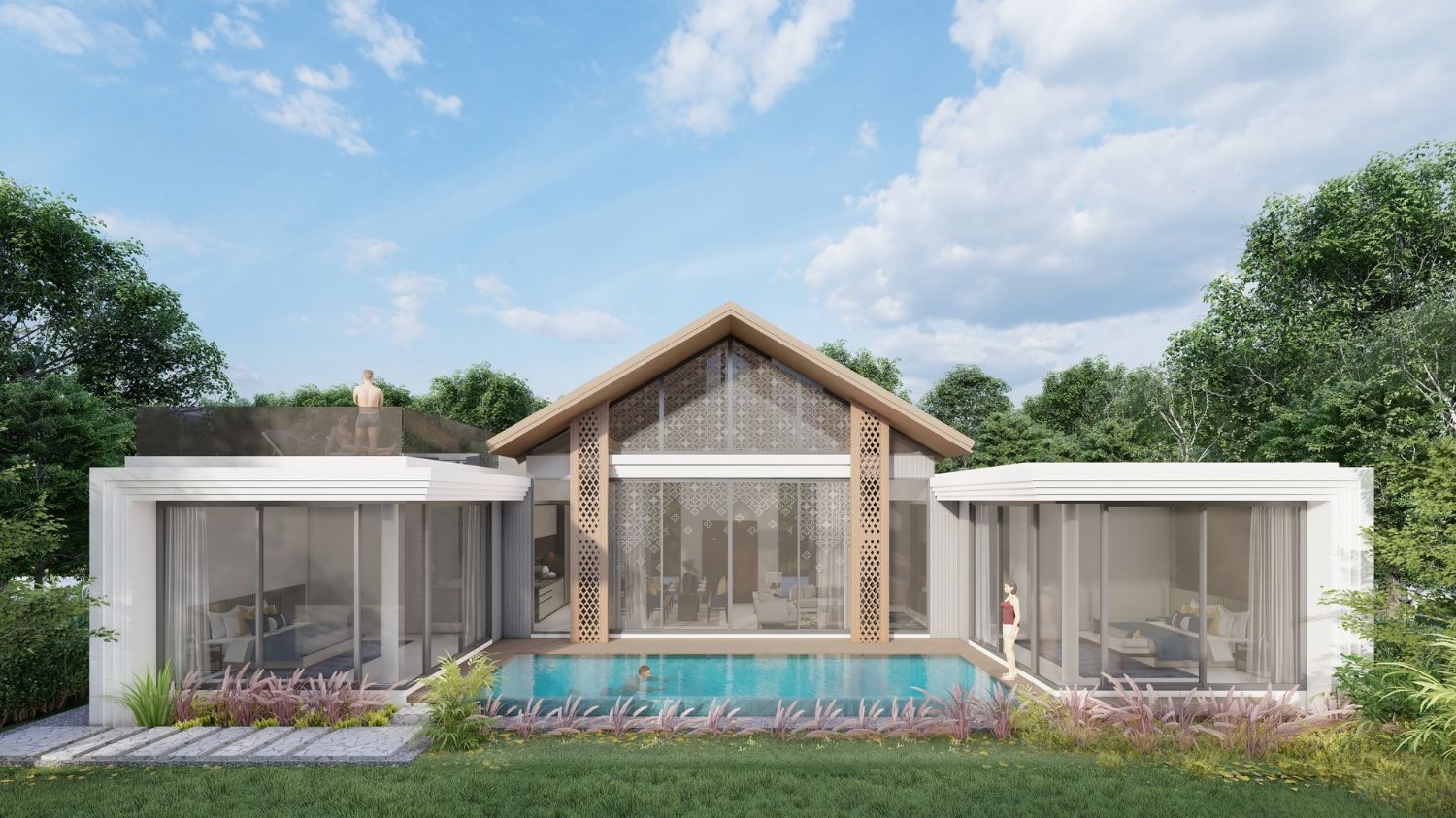 ✨A Breathtaking 3 Bedrooms Residence | New Development of 3  Bedroom Villas Next Door to Laguna Phuket✨