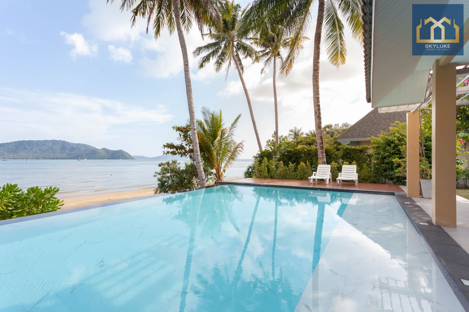 Absolute Beachfront Private Pool Villa for RENT in Rawai