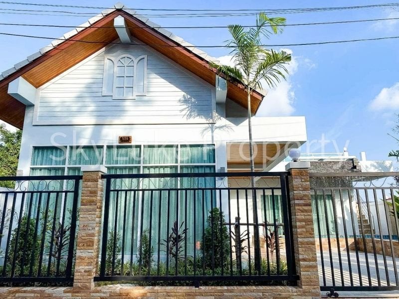 Newly Pool Villa for Sale at Rawai-Saiyuan, Phuket. (VS09-NH0153). Fully furnished, ready to move in. Price: 8.5 MB.